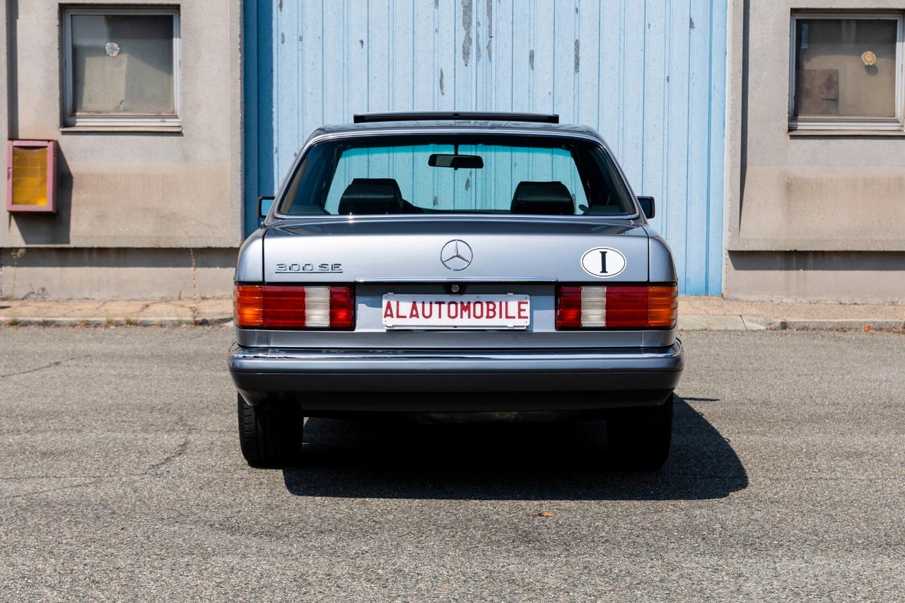 Mercedes-benz S 300 SE W126* Targa MI Originale* KM Certificati* Condizioni da Showroom!