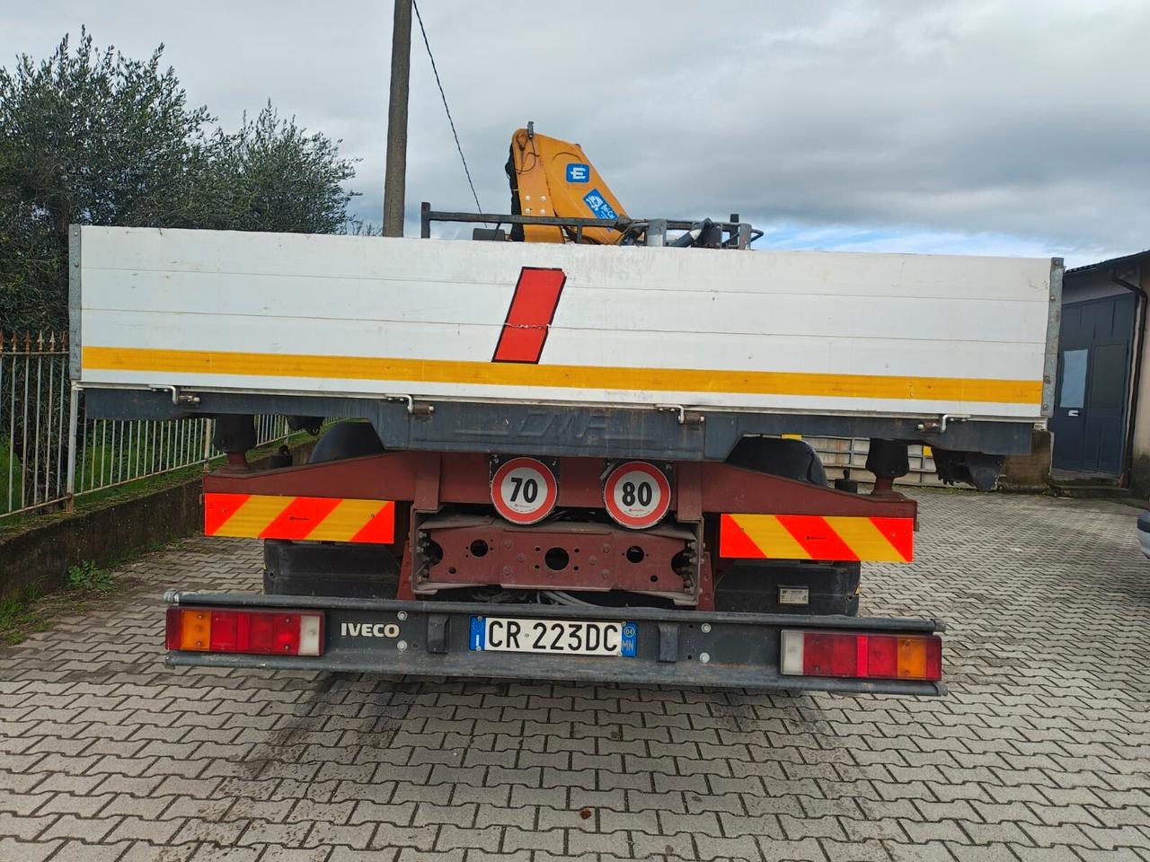Iveco EuroCargo ML150 E18K Cassone Trilaterale GRU