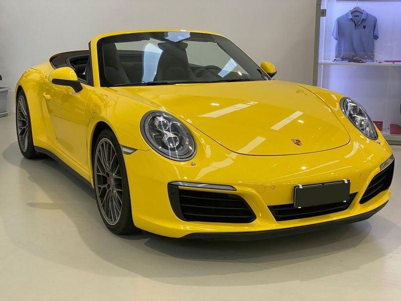 Porsche 911 3.0 Carrera 4S Cabriolet PDK - SPORTCHRONO - RUOTE STERZANTI - CARBONIO