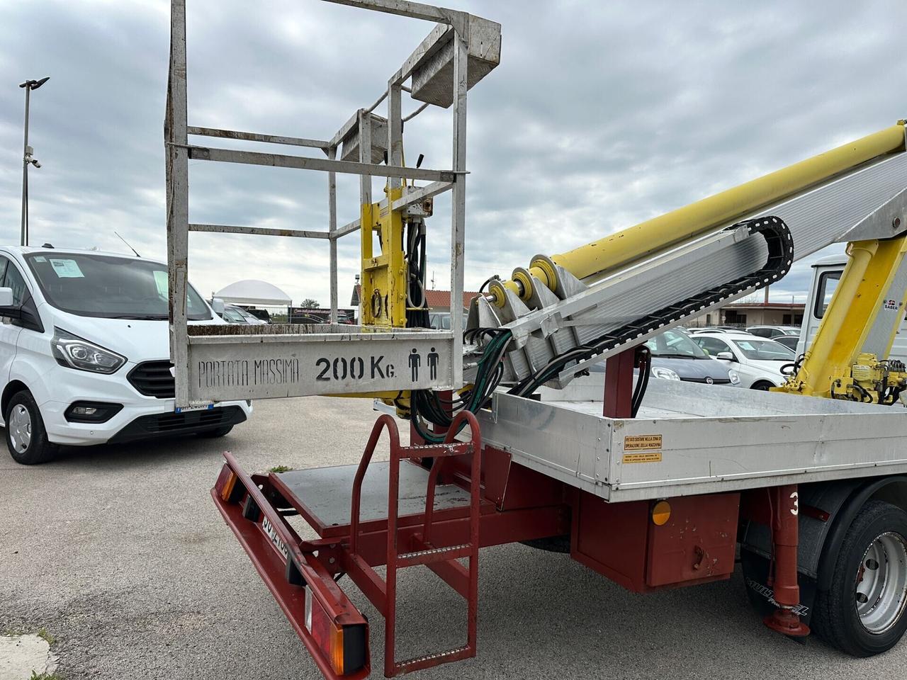 Fiat Daily 35.8 Piattaforma aerea SOLO 12 MILA KM