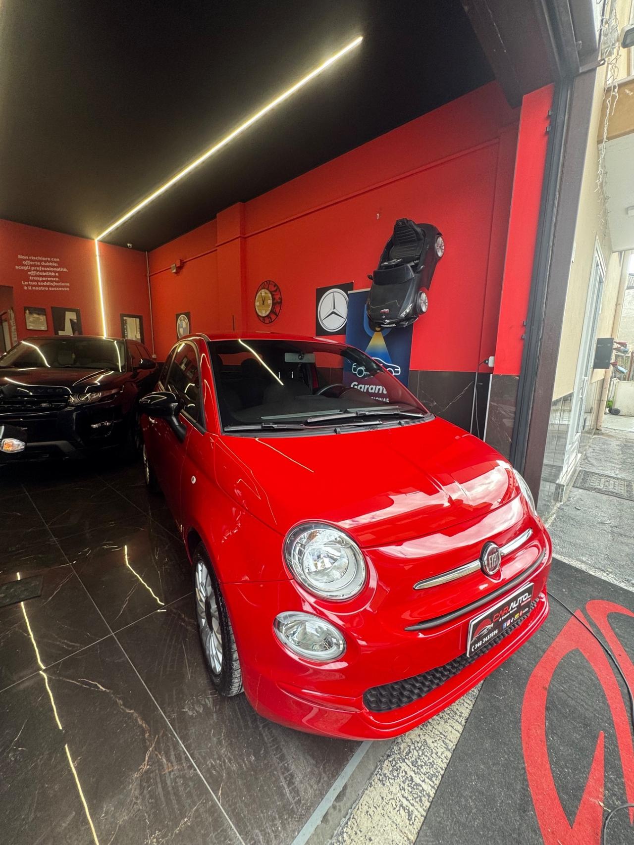 Fiat 500 1.0 Hybrid Red