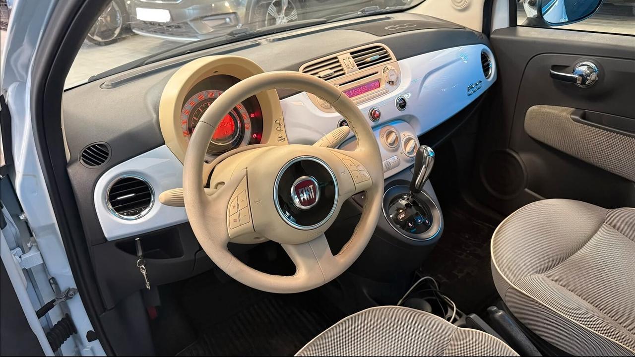 FIAT 500 1.2 LOUNGE AUTOMATICA 2008 TETTO