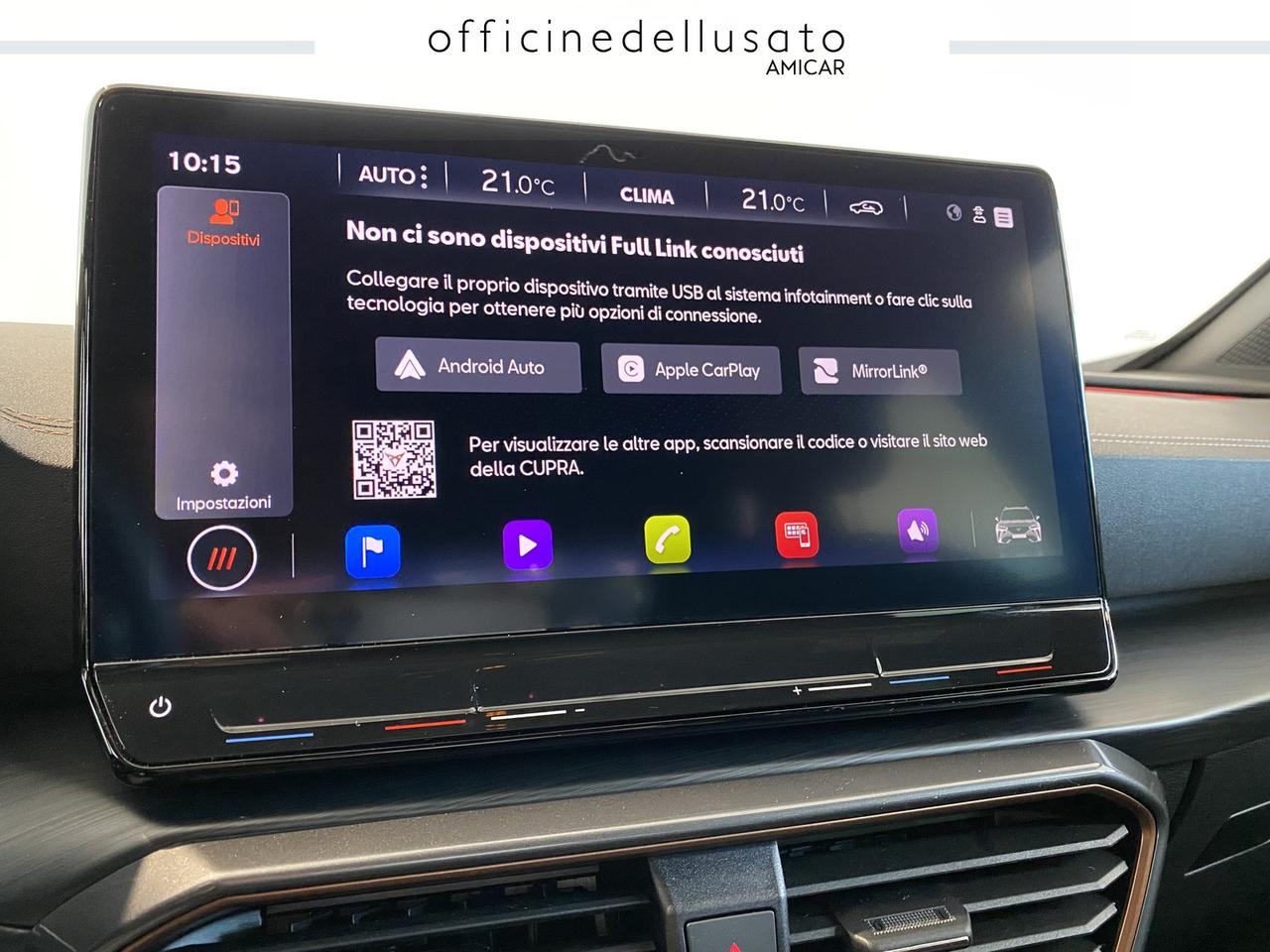 Cupra Formentor 1.5 tsi 150cv dsg