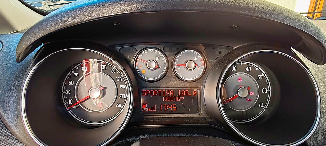 Fiat Punto 1.4 8V Street GPL 2017 OK NEOPATENTATI