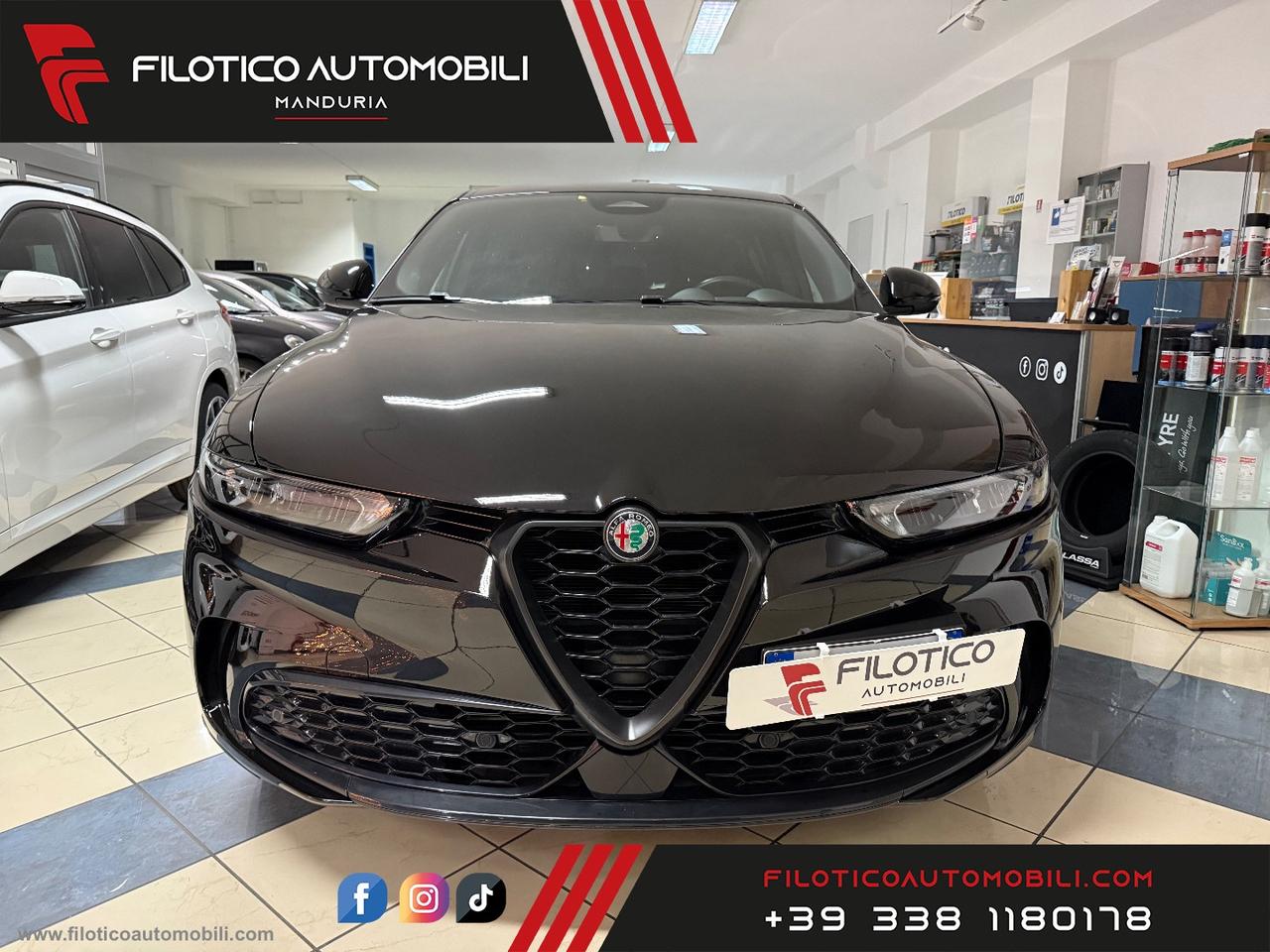 ALFA ROMEO Tonale 1.6 diesel 130 CV TCT6 Sprint RIFINITURE BLACK - CARPLAY - FULL