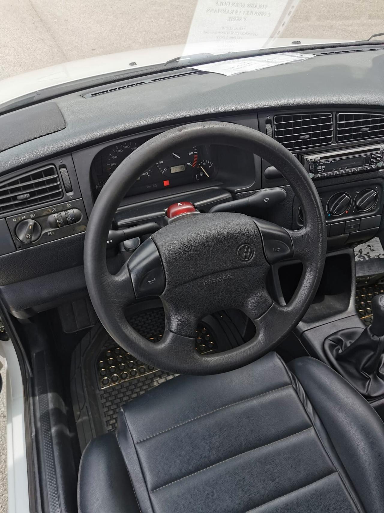 Golf Cabriolet Karman 3 serie