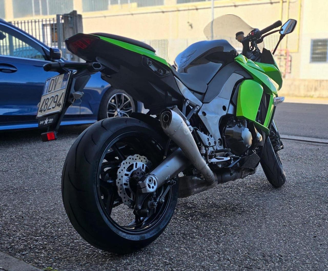 KAWASAKI Z1000 SX Mono post. Scarico Hp corse