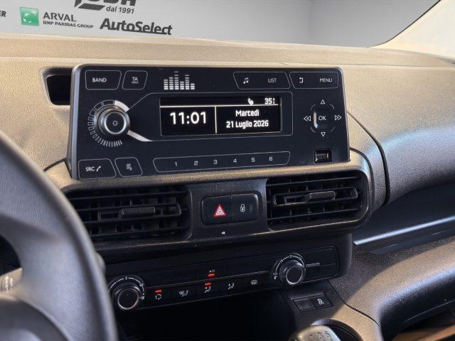 PEUGEOT Partner L1 100cv Allestito 3 posti