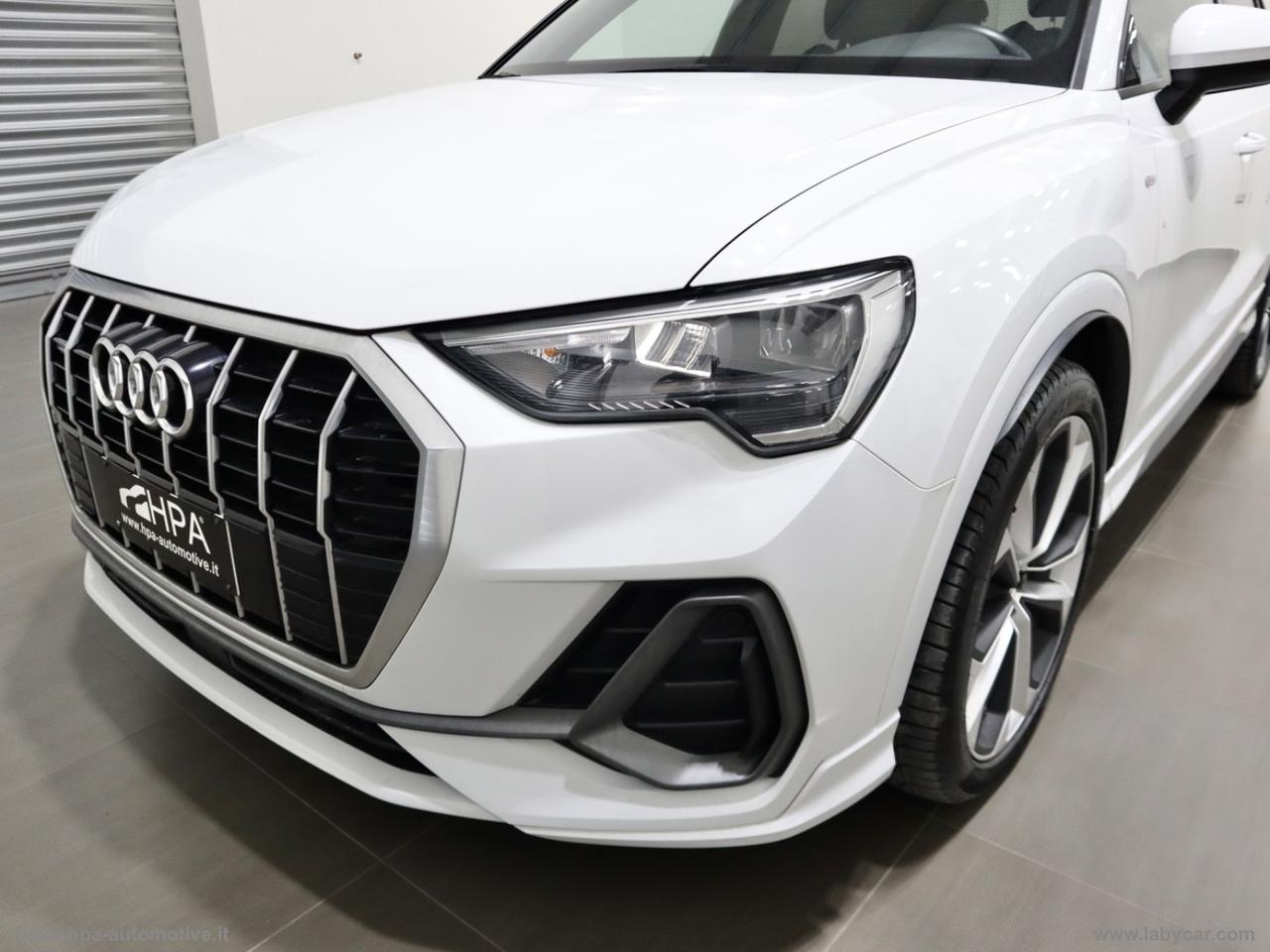 AUDI Q3 2.0TDI quattro S-LINE NAVI LED CERCHI 20 PELLE RETROCAMERA