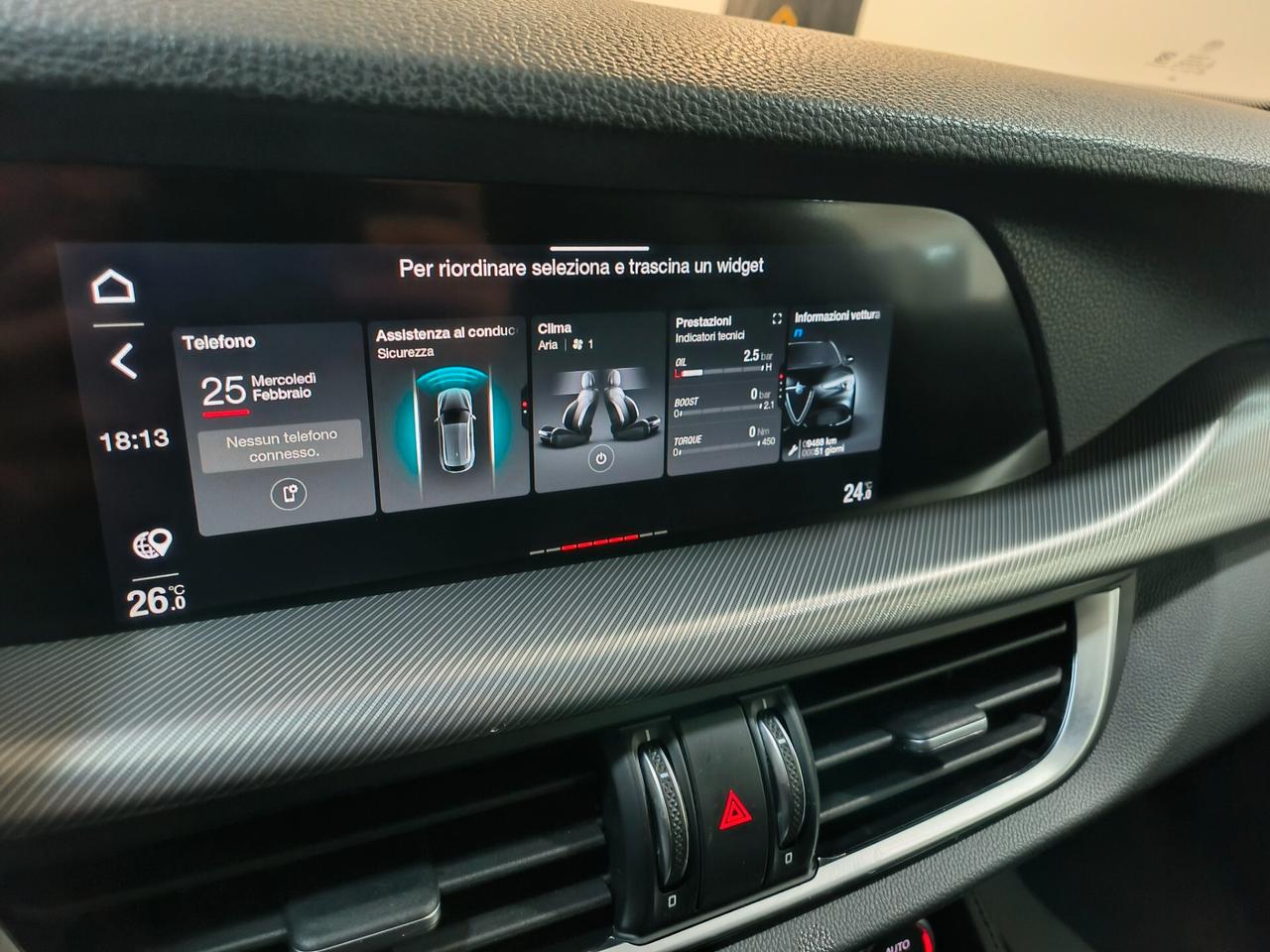 Alfa Romeo Stelvio 2.2 Turbodiesel 190 CV AT8 Q4 Sprint