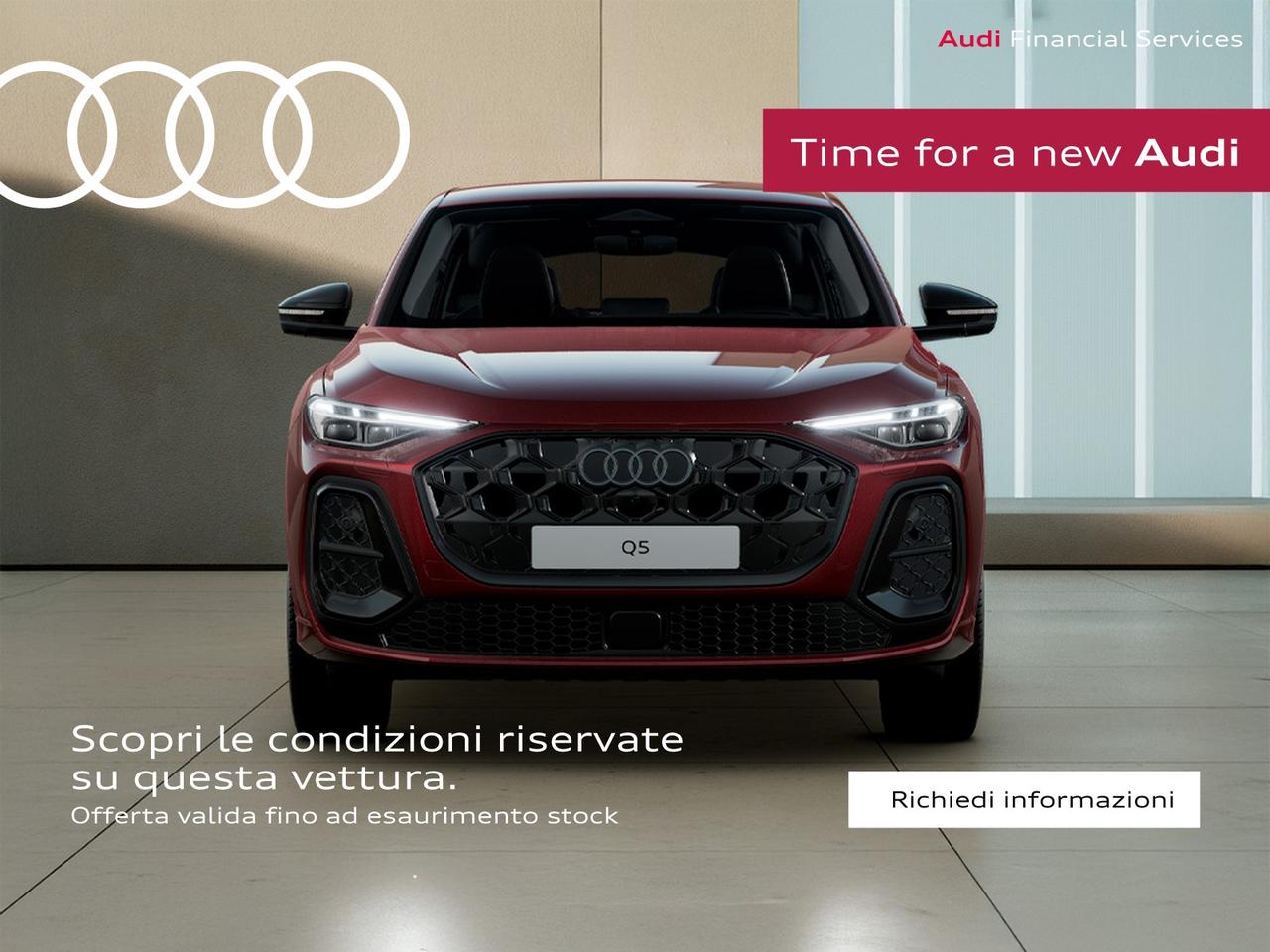 Audi Q5 sportback 2.0 tdi mhev+ s line edition quattro 204cv s-tronic