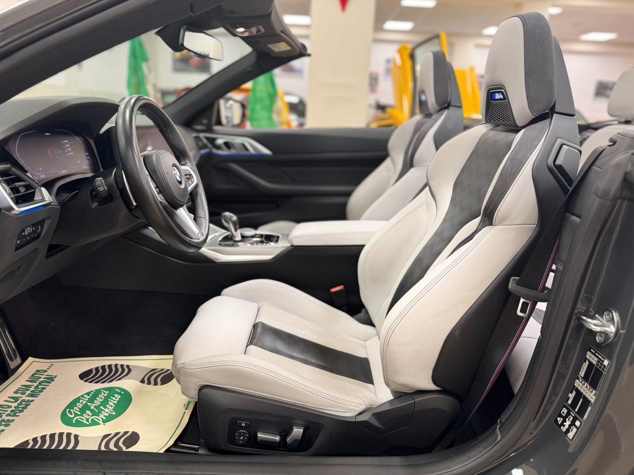 Bmw M4 Cabrio 3.0 Competition M xdrive auto 510 CV PERMUTE MOTO ROLEX BARCHE GOMMONI