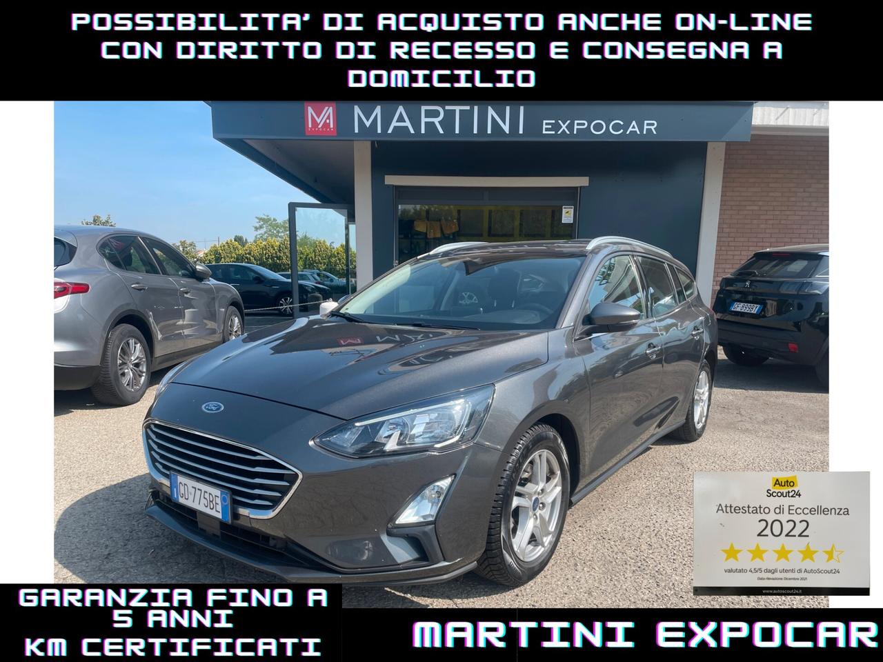 Ford Focus 1.5 EcoBlue 120 CV automatico SW Business Co-Pilot