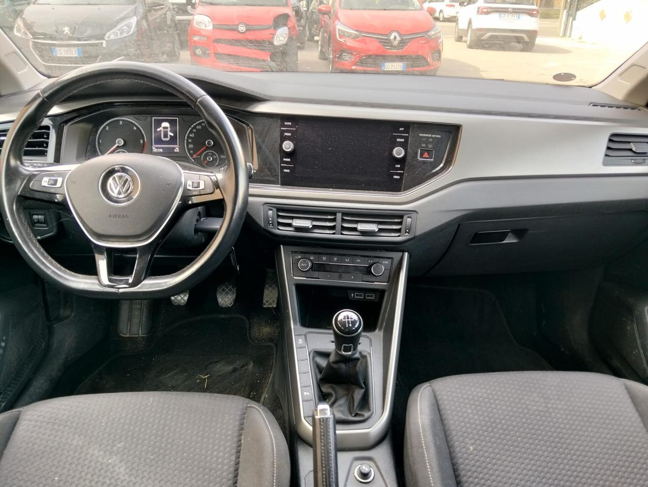 VW Polo 1.6 TDI 80cv 2018 SINISTRATA