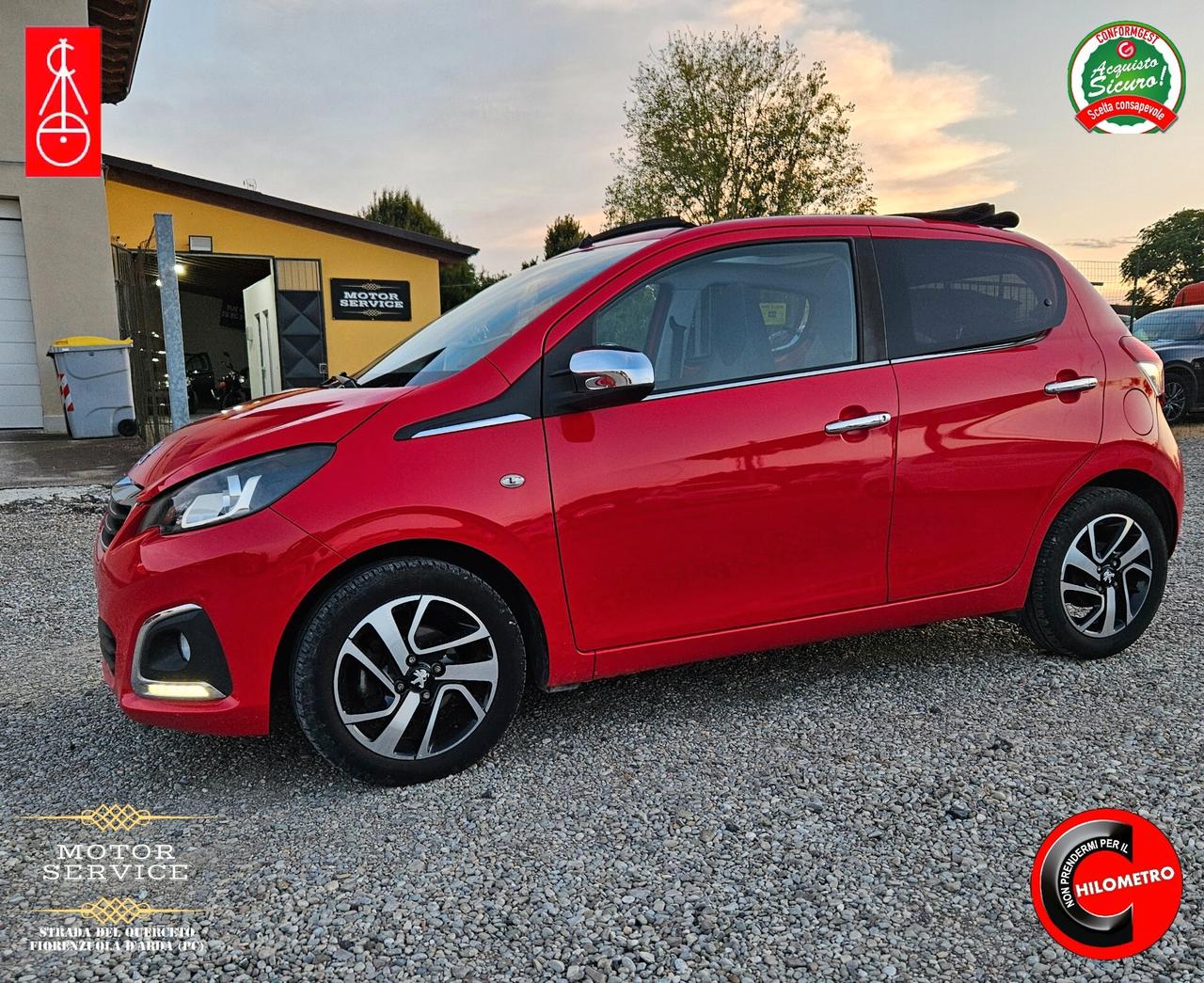 Peugeot 108 ALLURE CABRIO 82 5 porte DA 79€ MESE