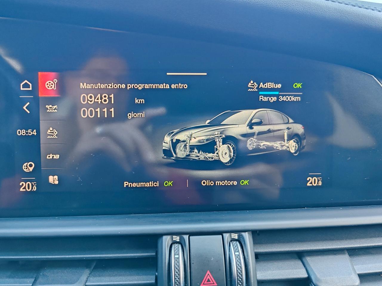 Alfa Romeo Giulia 2.2 TD AT8 190cv Ti