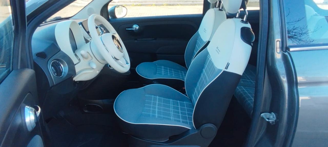 Fiat 500 1.2 01/20 Grigio Metallizzato