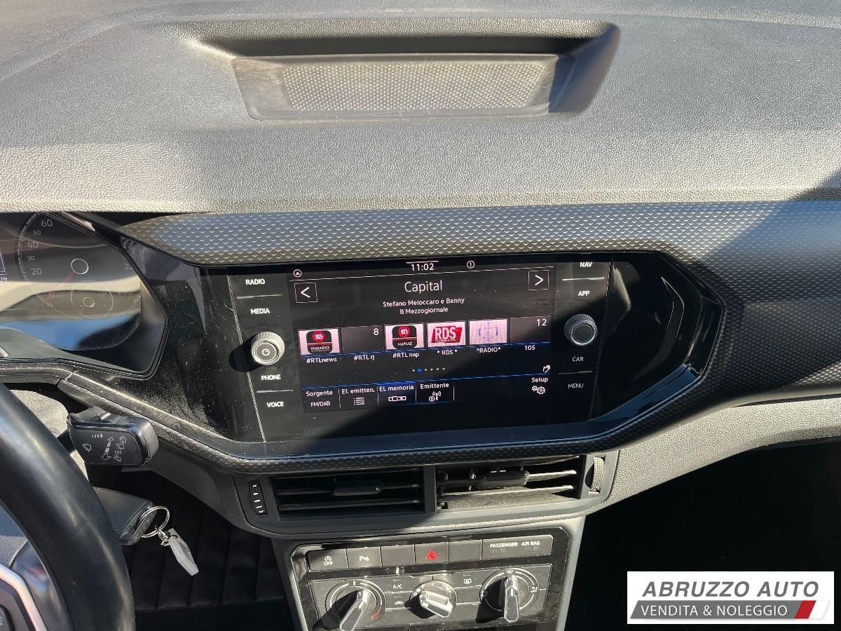 VOLKSWAGEN T-Cross 1.0 TSI 95 CV VENDUTA