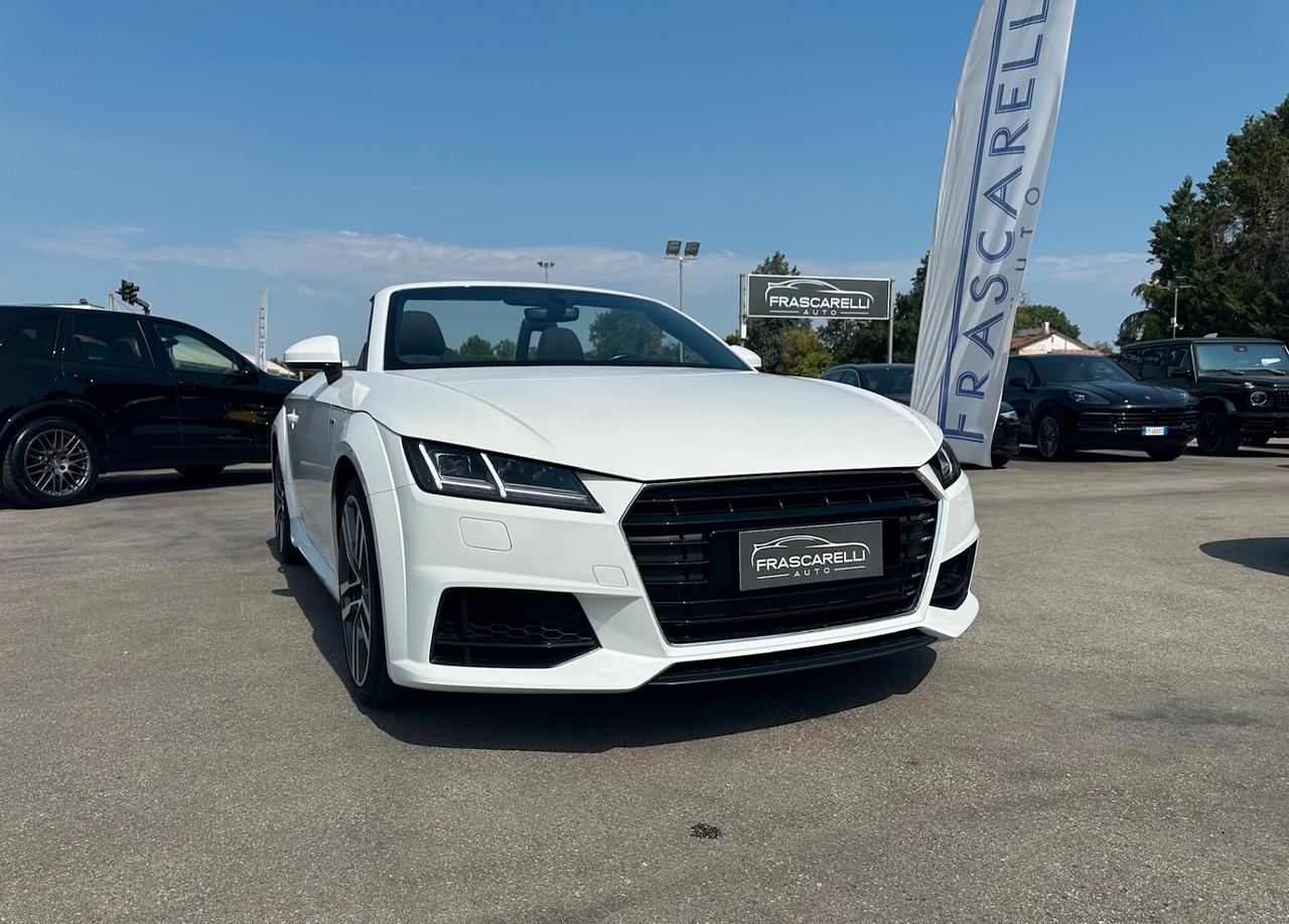 Audi TT Roadster 2.0 TFSI S line /stupenda/km doc/navi