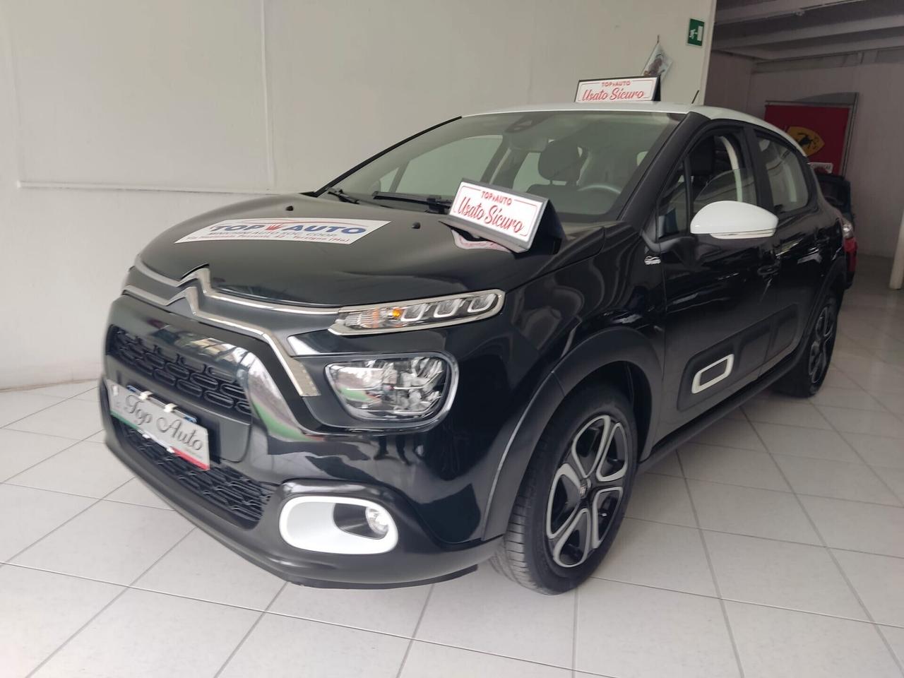 Citroen C3 BlueHDi 100 S&S Shine bicol nero bianco