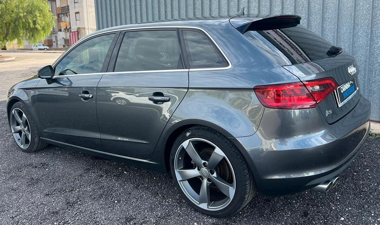 Audi A3 150 CV SLINE DSG7 PRONTA ALL'USO