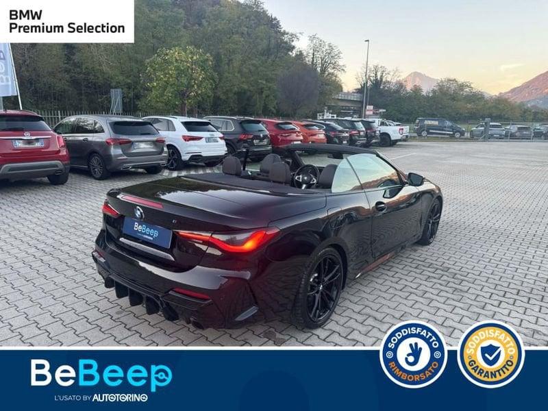 BMW Serie 4 Cabrio 430D CABRIO MHEV 48V MSPORT AUTO