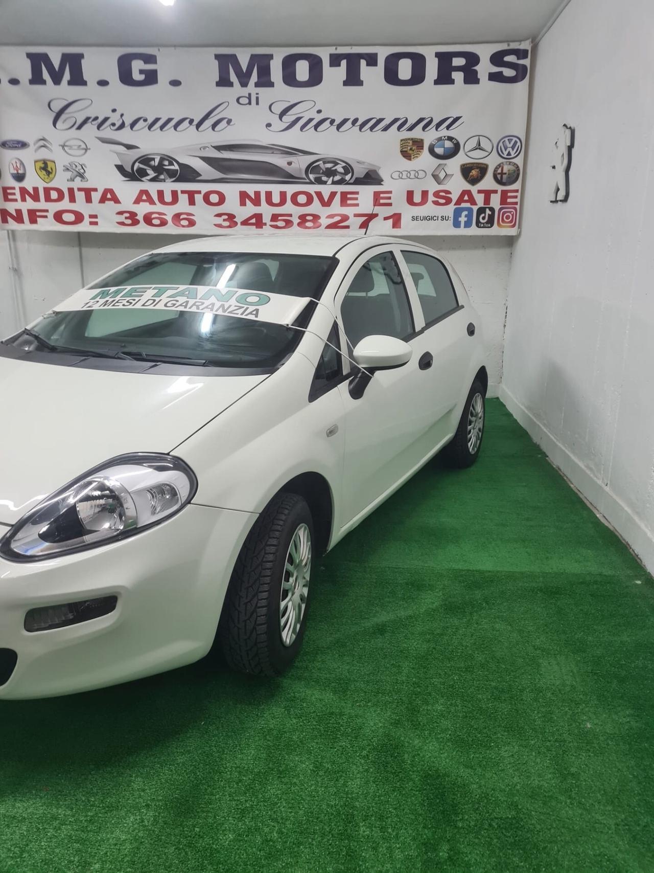 Fiat Punto 1.4 8V 5 porte Natural Power Lounge