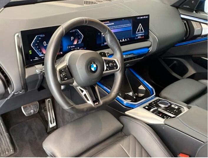 BMW X3 NEW 20D 197CV STEPTRONIC 48V X-DRIVE MSPORT ( FARI LED ADATTIVI - CURVED DISPLAY - PELLE - AMBIENT LIGHTS - CRUISE - NAVI - MIRROR - PARK ASSISTANT - TELECAMERA POST. - CERCHI 19 )