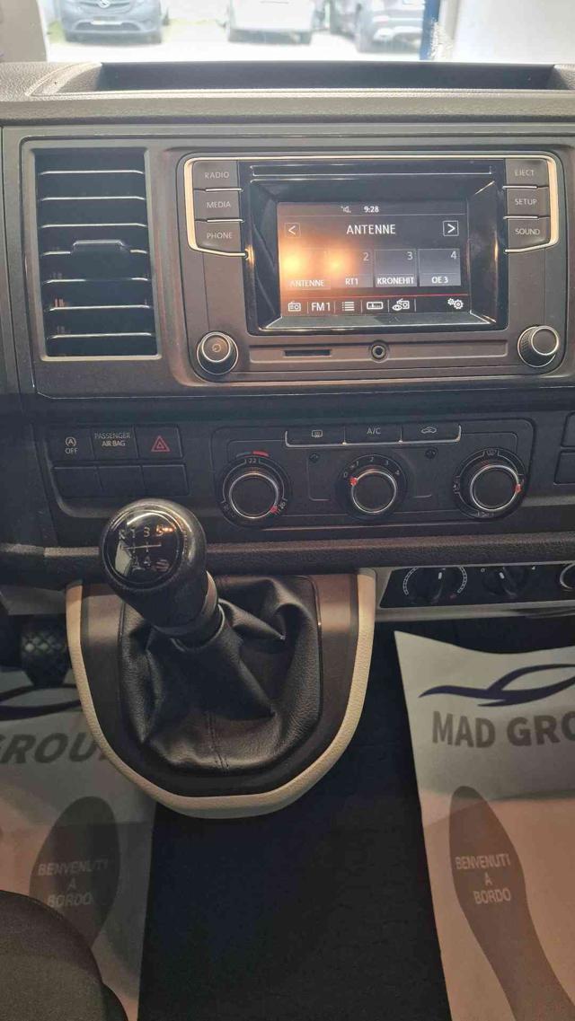 VOLKSWAGEN Transporter 2.0 TDI 102CV 9 POSTI IVA INCLUSA DOPPIA PORTA