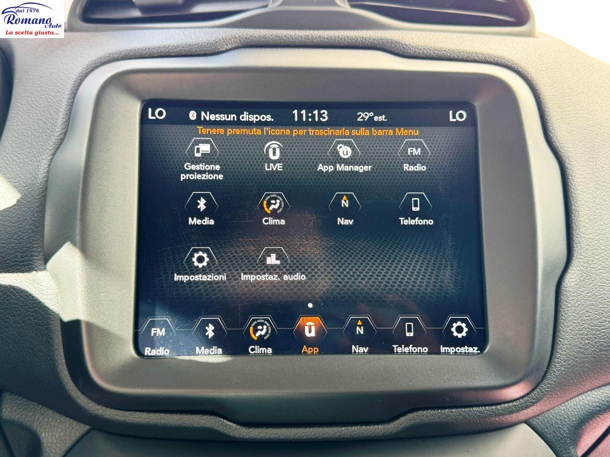 JEEP - Renegade 1.6 mjt Limited fwd 120cv#SOLO 8.800#NAVIGATORE 8.4!