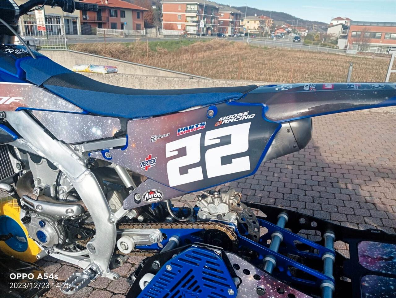 Yamaha yzf 450 kit cingoli snowbike da 127