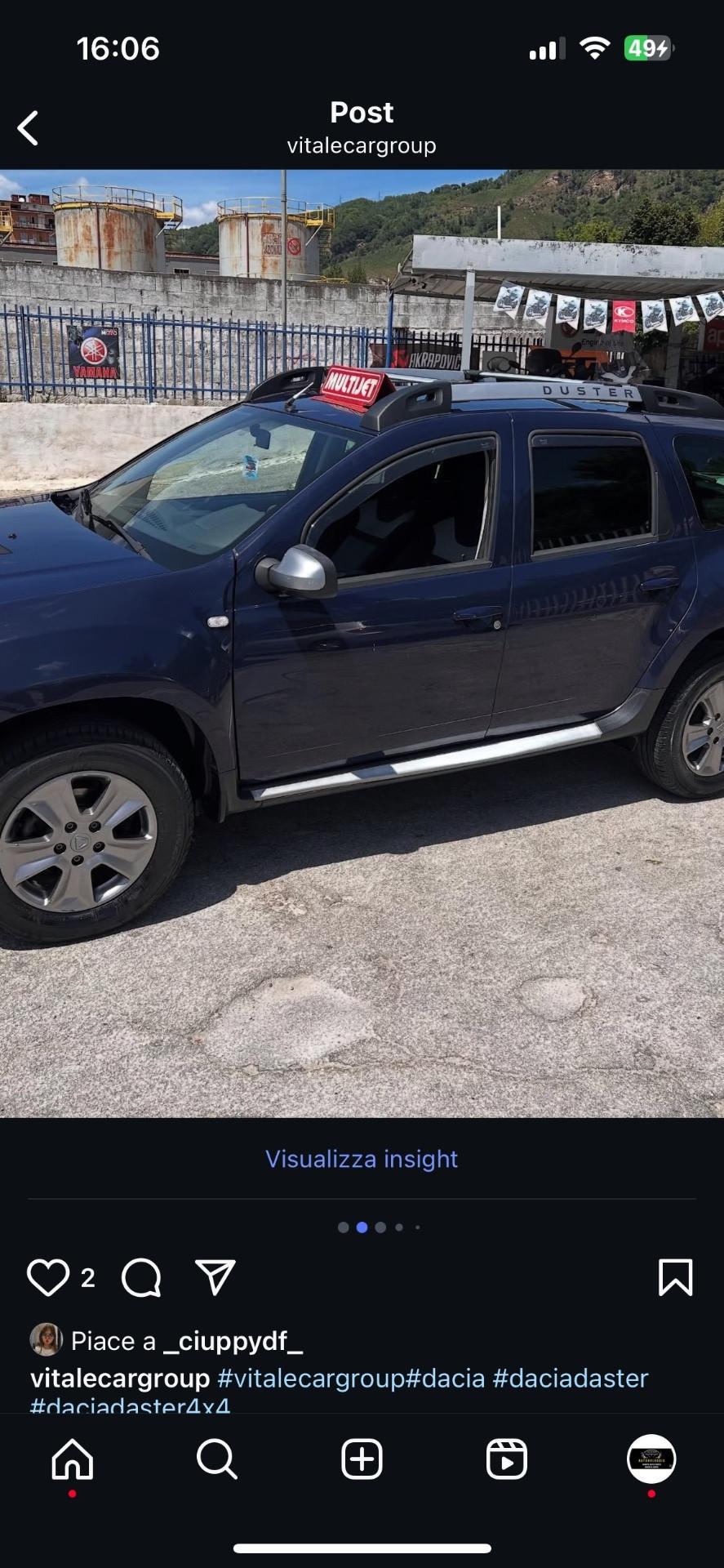 Dacia Duster 1.5 dCi 110CV S&S 4x4 Serie Limitata Black Shadow