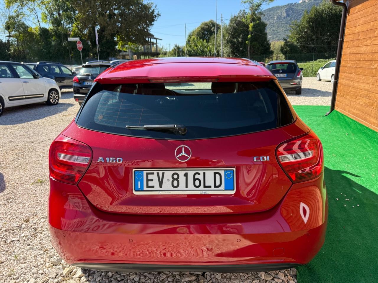 Mercedes-benz A 160 CDI Automatic Rosso Ferrari