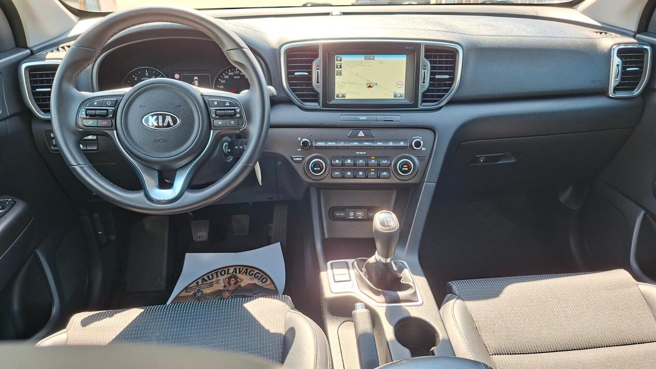kia sportage 1.6 crdi 115cv led navi euro6b