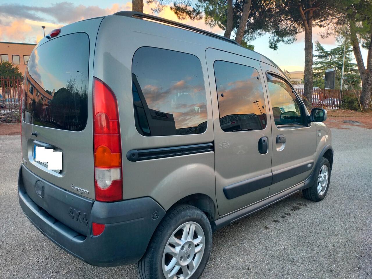 Renault kangoo 1.9 dci 4x4 adatta per neopatentati