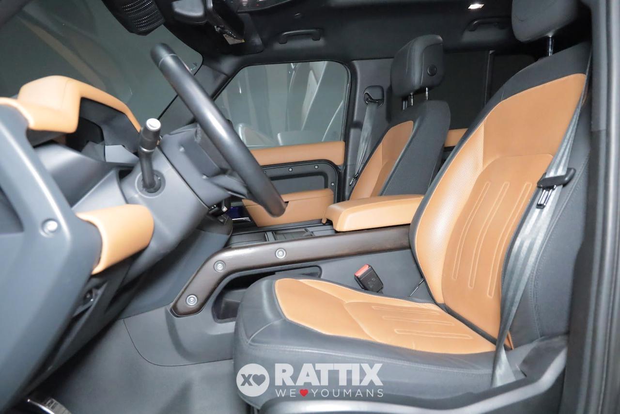 Land Rover Defender 3.0d 3.0 i6 Mhev 300CV X AWD Auto 8p.ti + tetto apribile & roof rack
