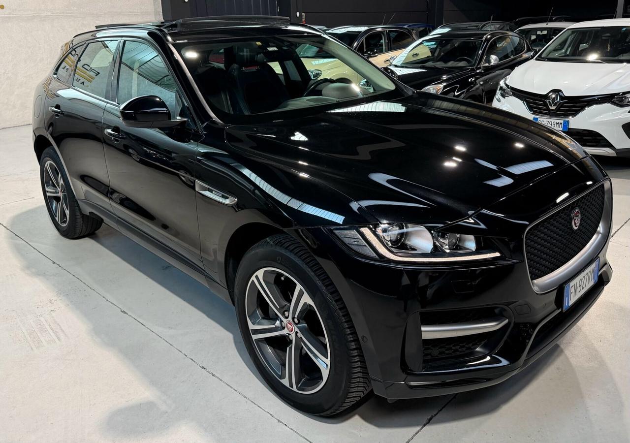 Jaguar F-Pace IVA ESPOSTA R-Sport Tetto Pelle Meridian