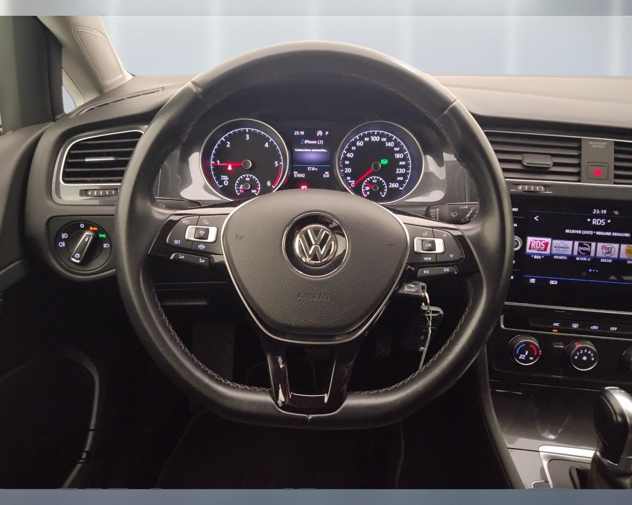 VOLKSWAGEN Golf VII 2017 5p - Golf 5p 1.6 tdi Business 115cv dsg