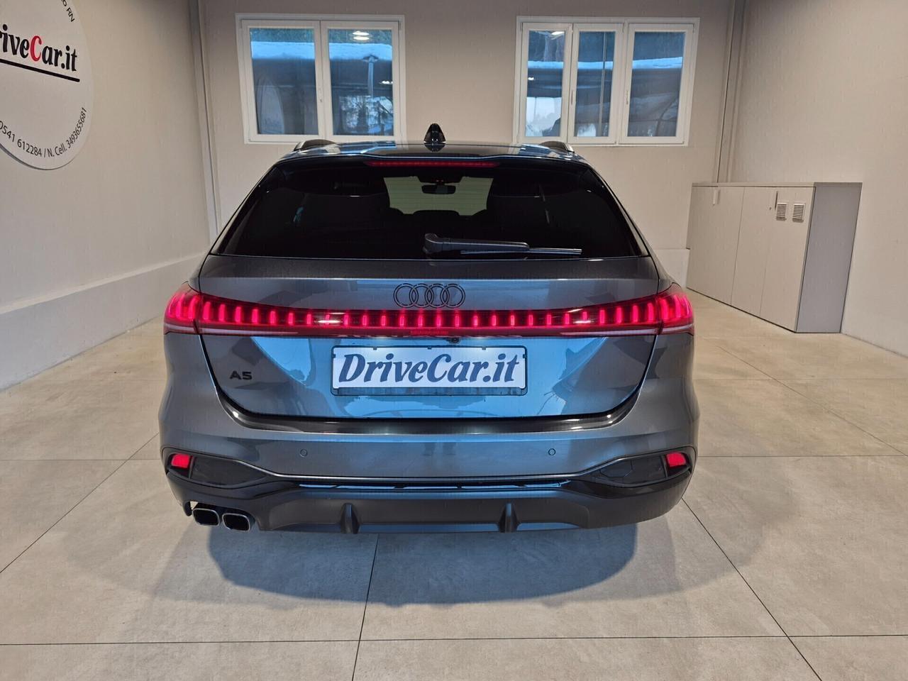 Audi A5 AVANT *NUOVO MODELLO* 2.0 TDI 204 CV MHEV S LINE PLUS FARI MATRIX LED DISPLAY PASS. MMI CARPLAY