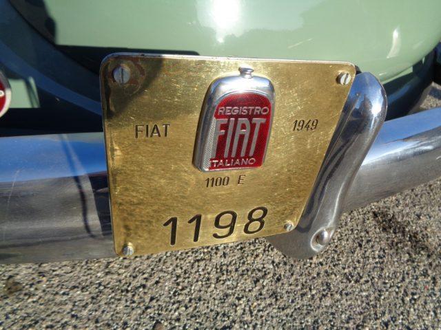 FIAT 1100 E *ISCRITTA ASI E REGISTRO FIAT ITALIANO*