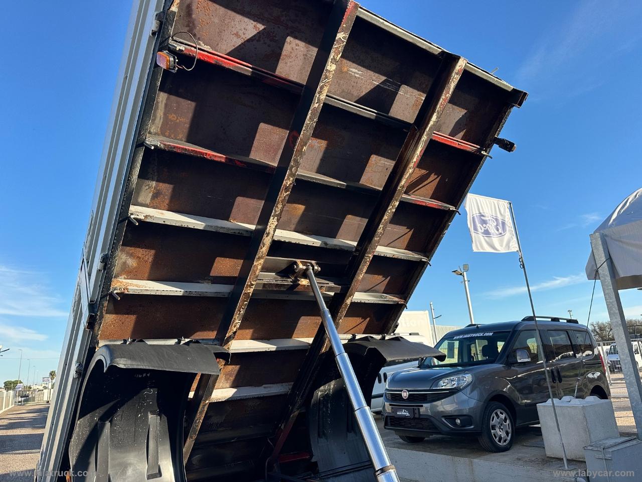 EUROCARGO TECTOR 75E15 RIBALTABILE CON GRU-PINZA ROTANTE