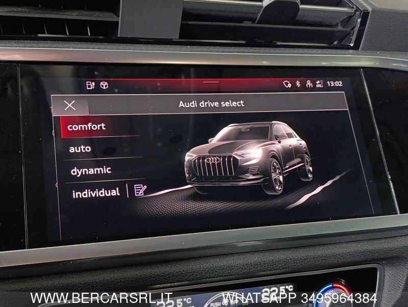 Audi Q3 45 TFSI e S tronic S line edition*VIRTUAL COCKPIT*PROIETTORI LED*