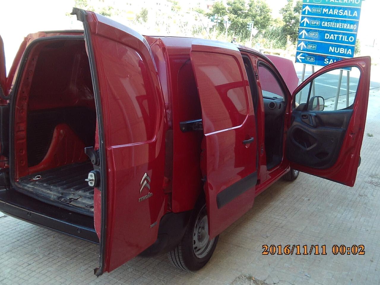 Citroen Berlingo 1.6 HDi 90 Van 3 posti Club L1