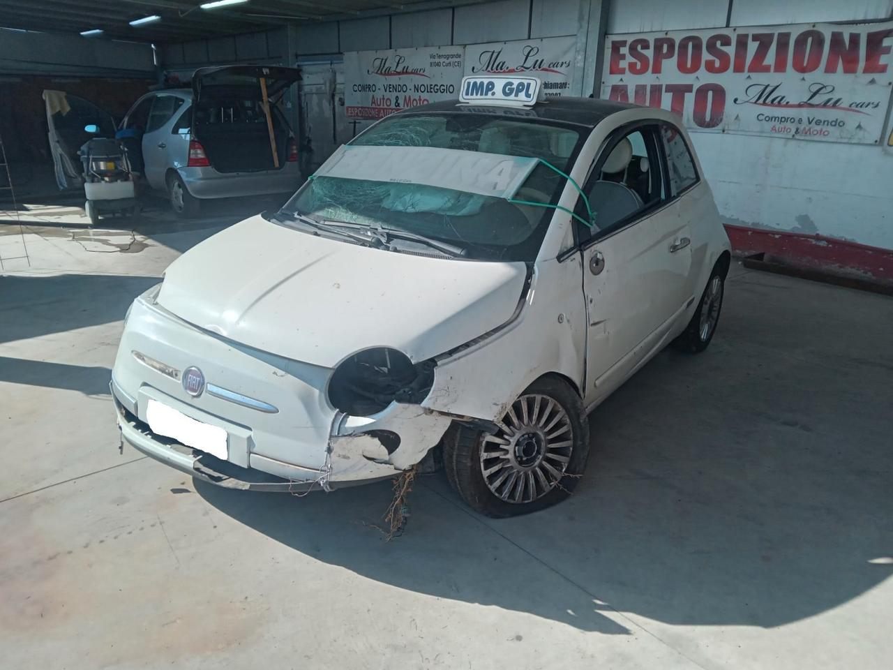 Fiat 500 1.2cc gpl(PRIVATO)-2010
