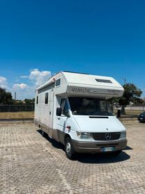 Mercedes-benz camper mansardato rimork super brig 729