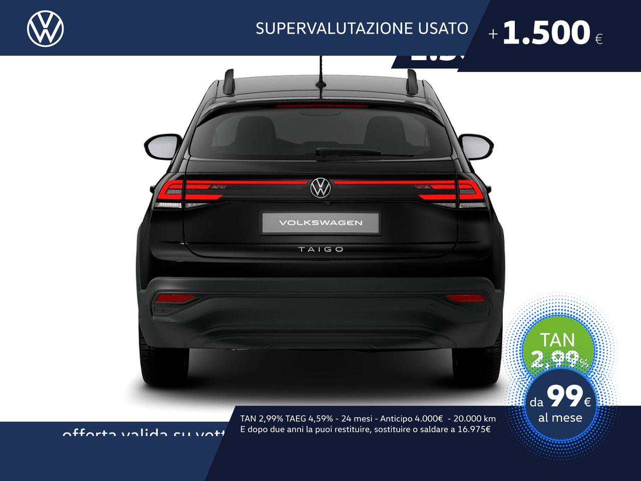 Volkswagen Taigo 1.0 tsi edition plus 95cv