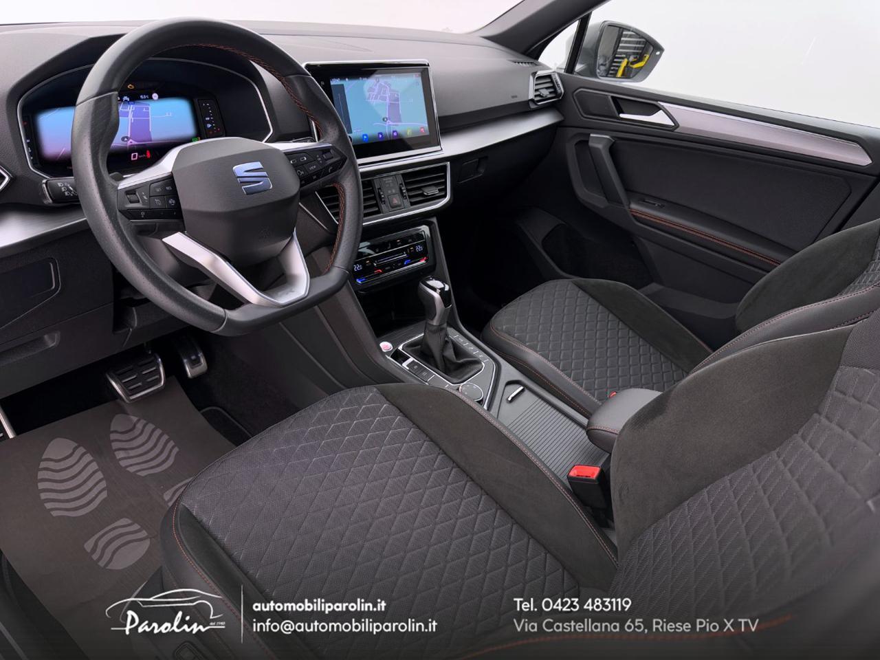 SEAT Tarraco 2.0 TDI DSG FR 7 posti-ParkAut-CarPlay-Telecamera