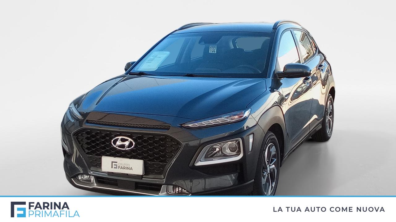 HYUNDAI Kona I 2017 - Kona 1.6 hev Xtech fca 2wd dct