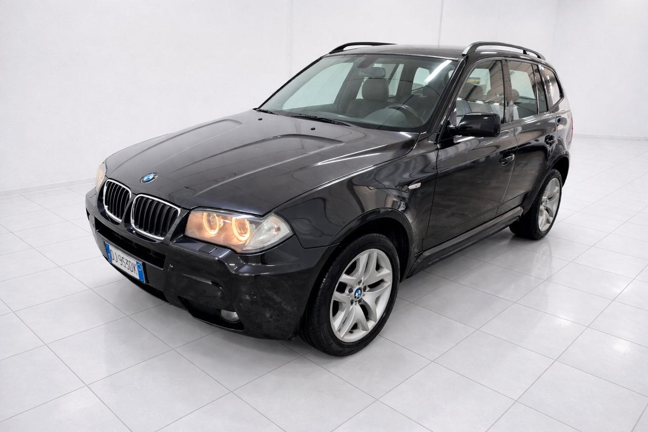 Bmw X3 2.0D M SPORT 150CV 2008 KM CERTIFICATI NAVI BXENON
