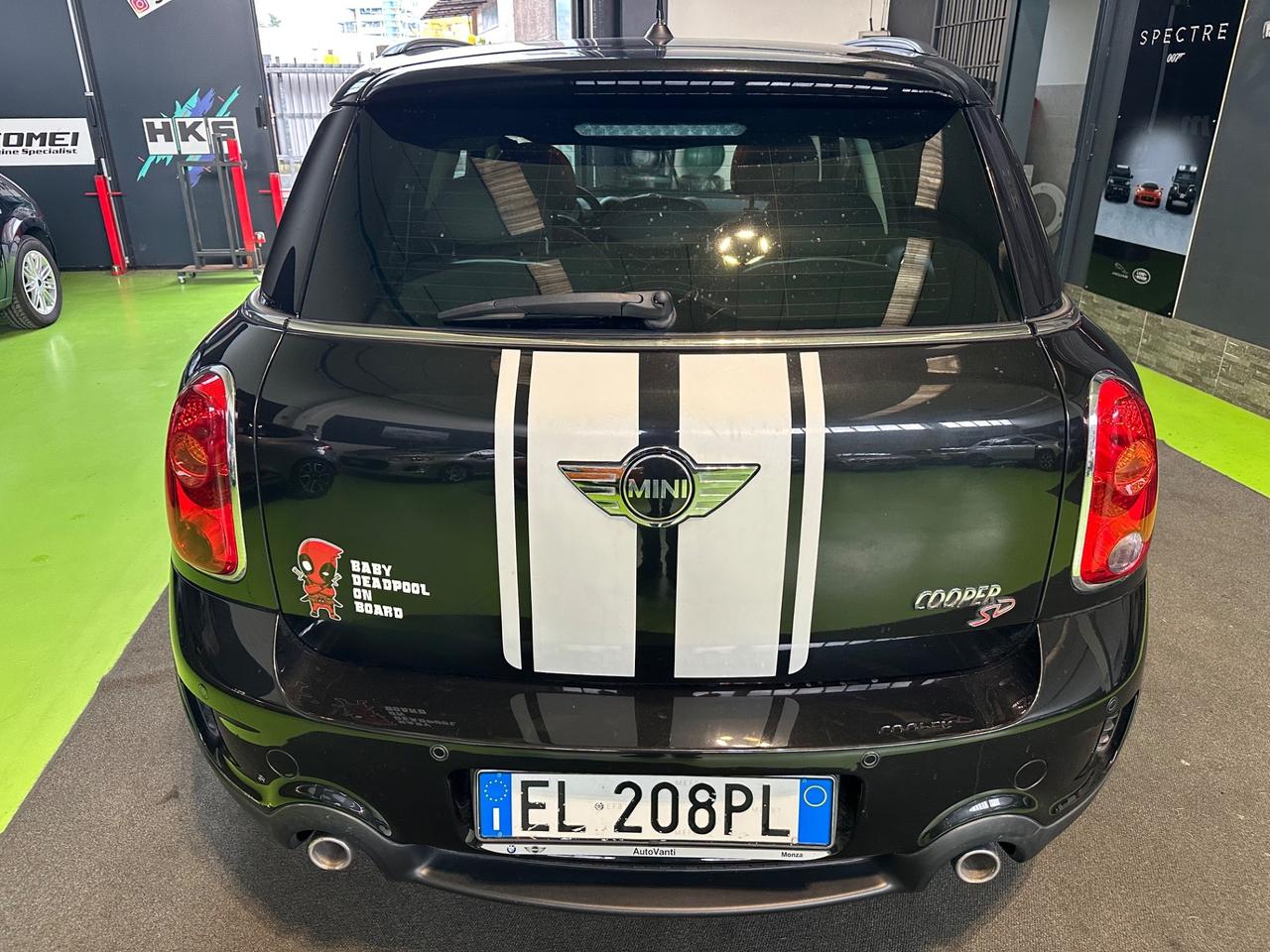 Mini Cooper SD Countryman 2.0d 143cv PELLE-CERCHI 18-XENON